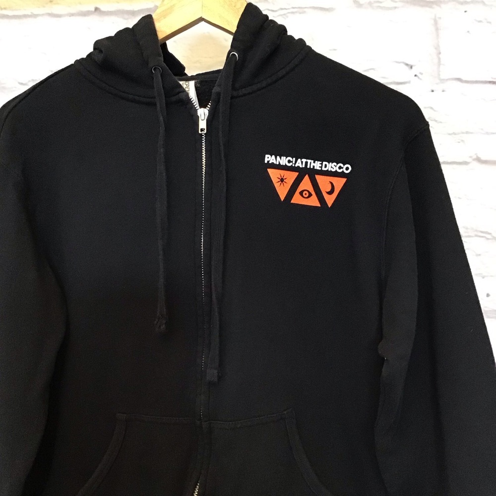 Panic At The Disco Small Hoodie Viva Las Vengeance 2022 Tour Men’s Black - Picture 2 of 13